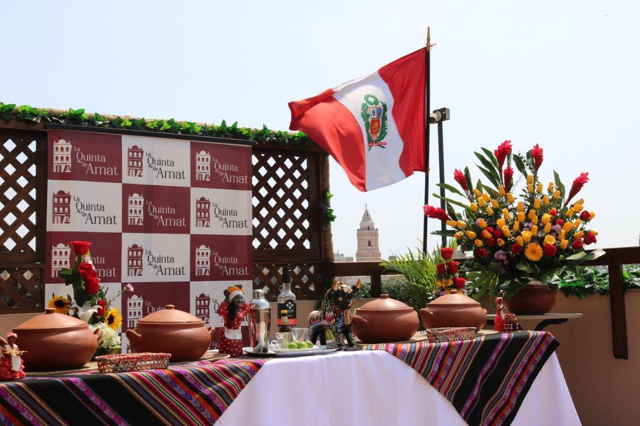La Quinta De Amat Hotell Lima Eksteriør bilde