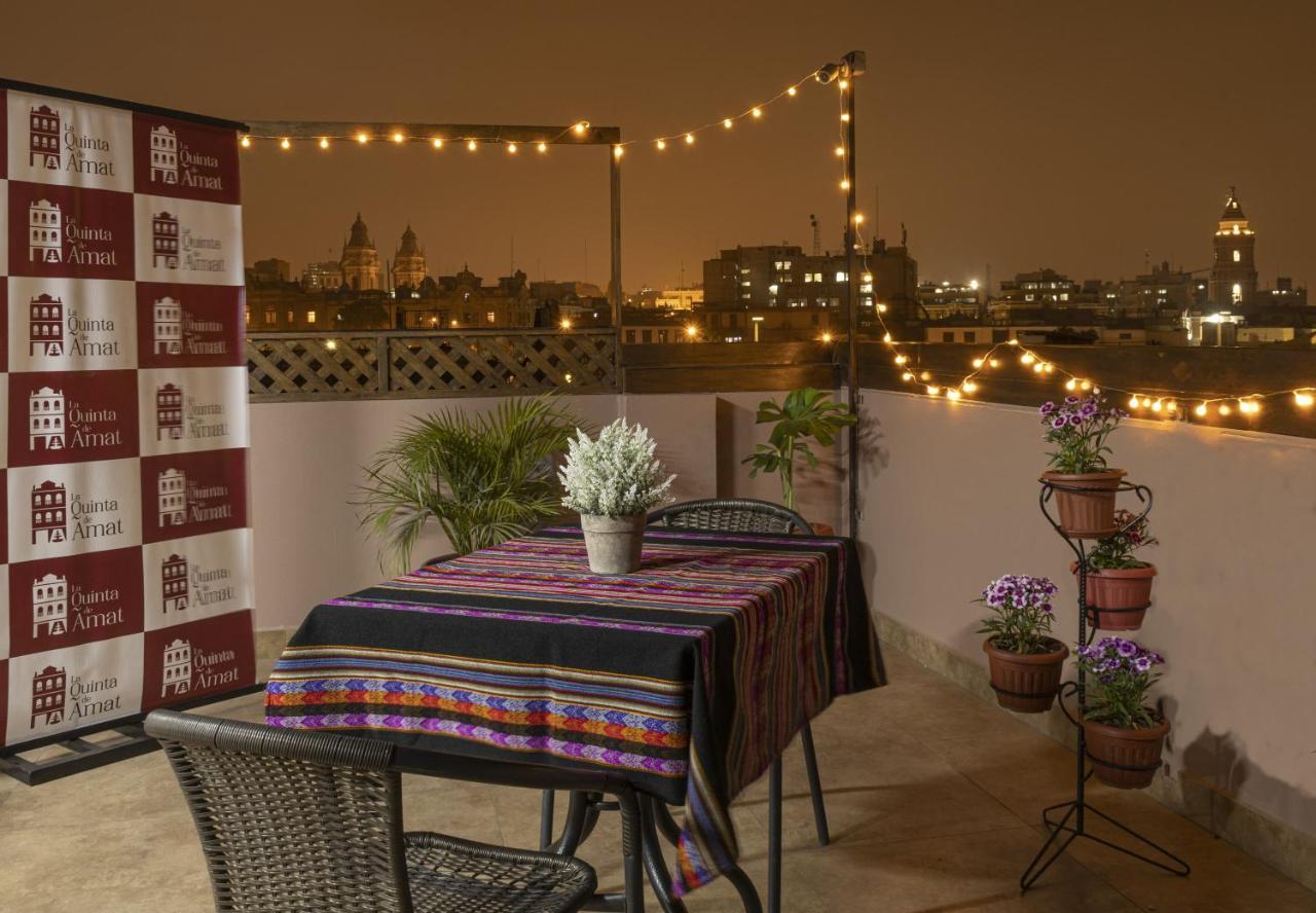 La Quinta De Amat Hotell Lima Eksteriør bilde