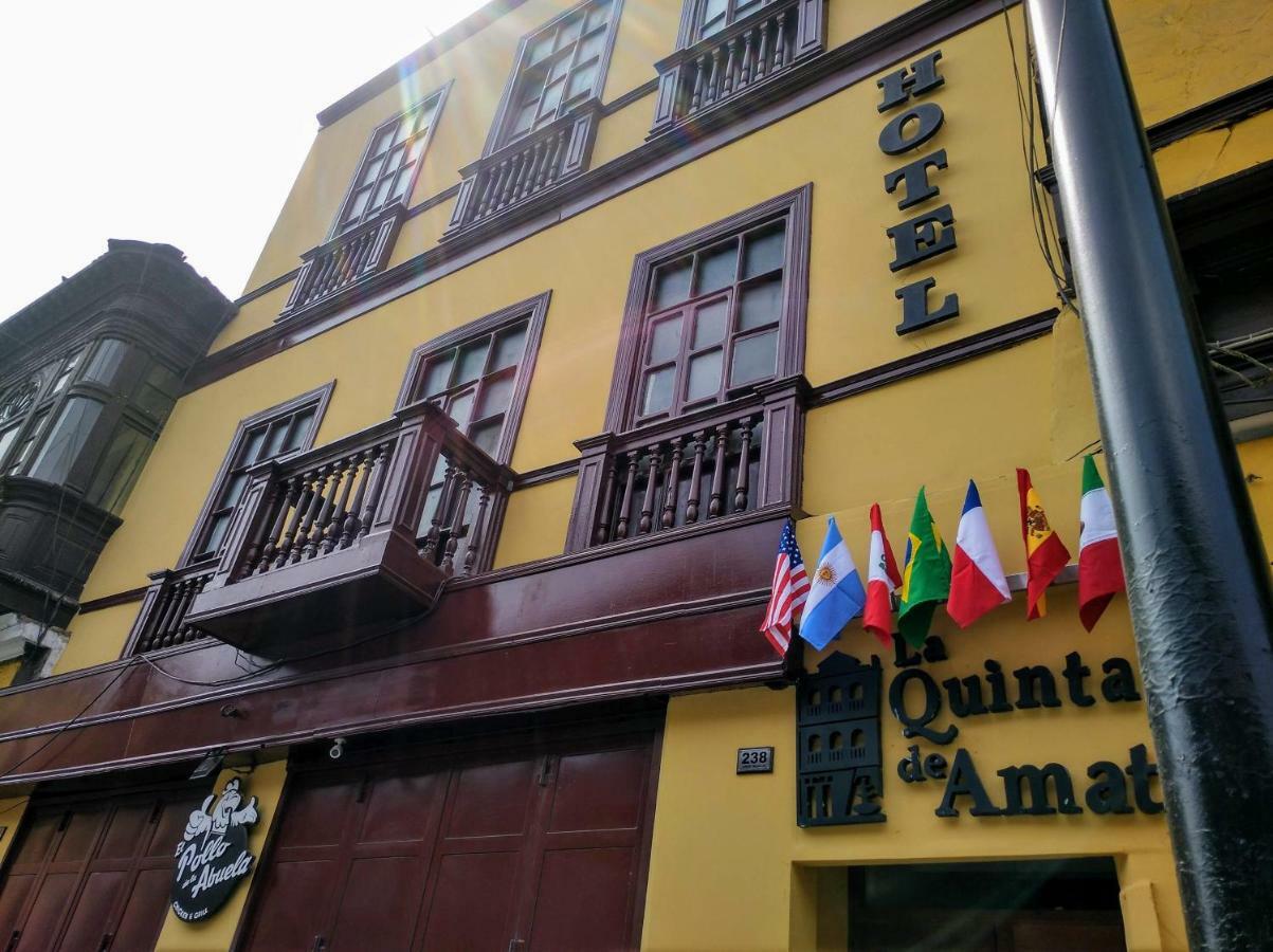La Quinta De Amat Hotell Lima Eksteriør bilde